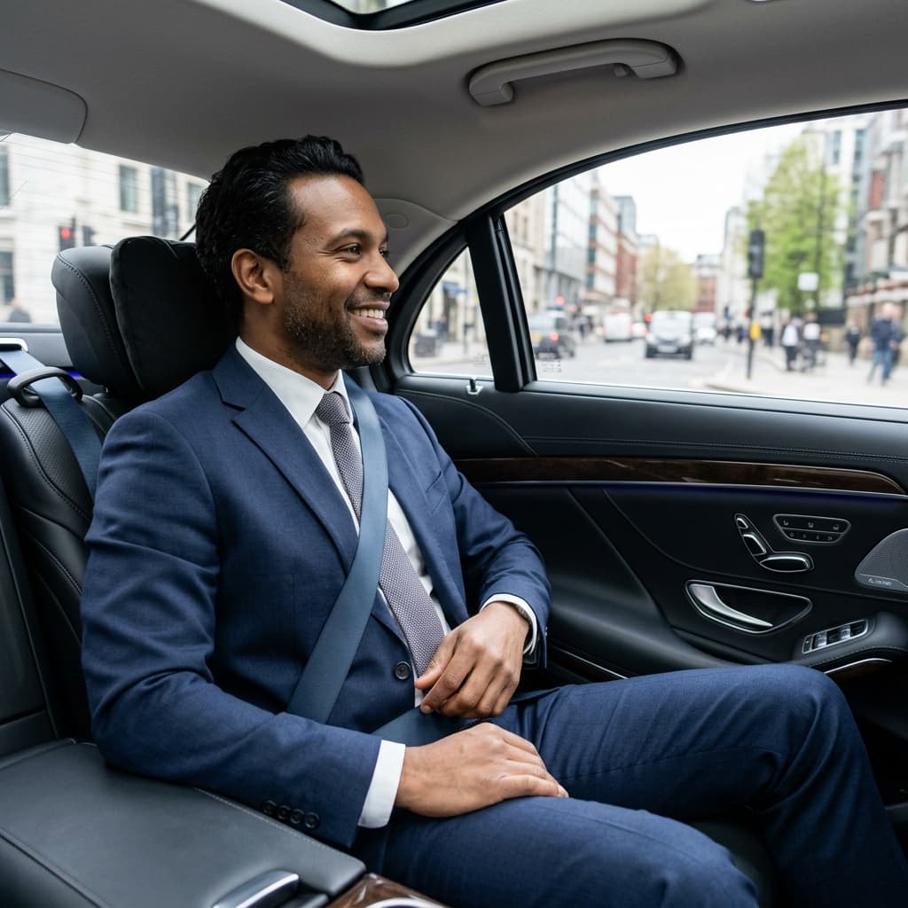 Enjoy your ride and pay securely.
